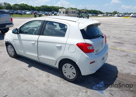 2017 Mitsubishi Mirage Es из США, поврежденный, VIN ML32A3HJ9HH003791